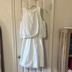 A New Day White Eyelet Set